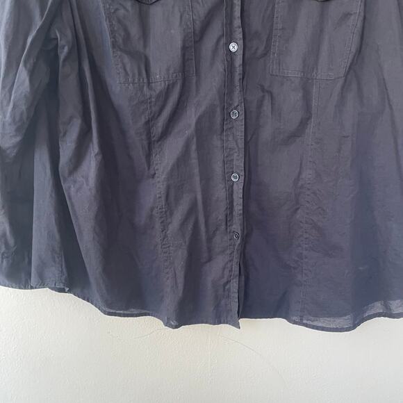 Calvin Klein Size 2X Lite Cotton Buttondown shirt - Picture 5 of 9